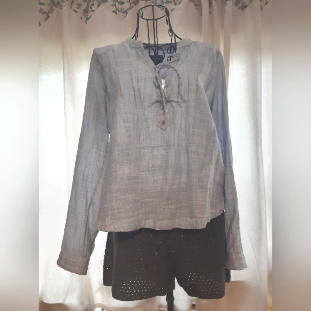 Linen Top Abercrombie & Fitch